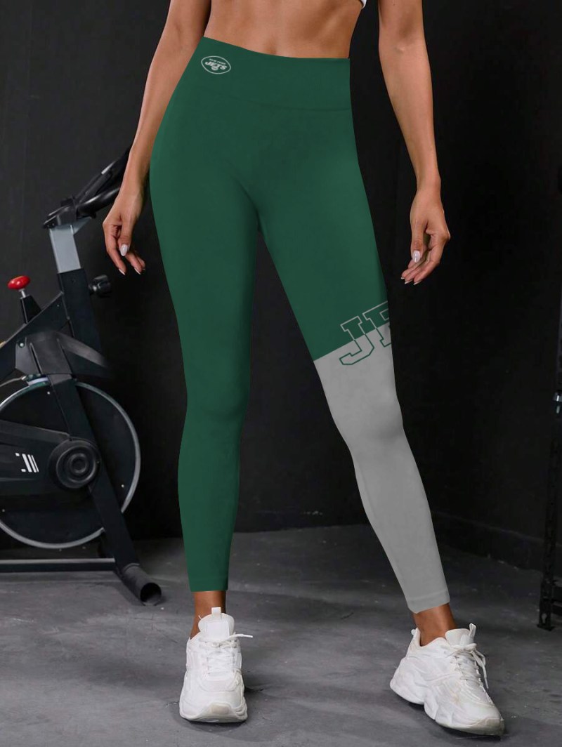 High Waist Printed Leggings for Fans
