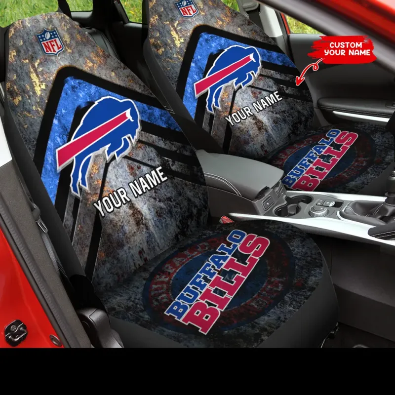 Buffalo Bills Personalized Car Seat Cover
