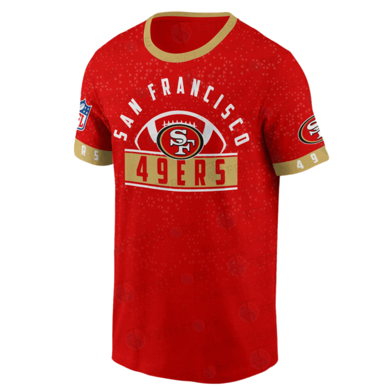 San Francisco 49ers T-Shirt Back View
