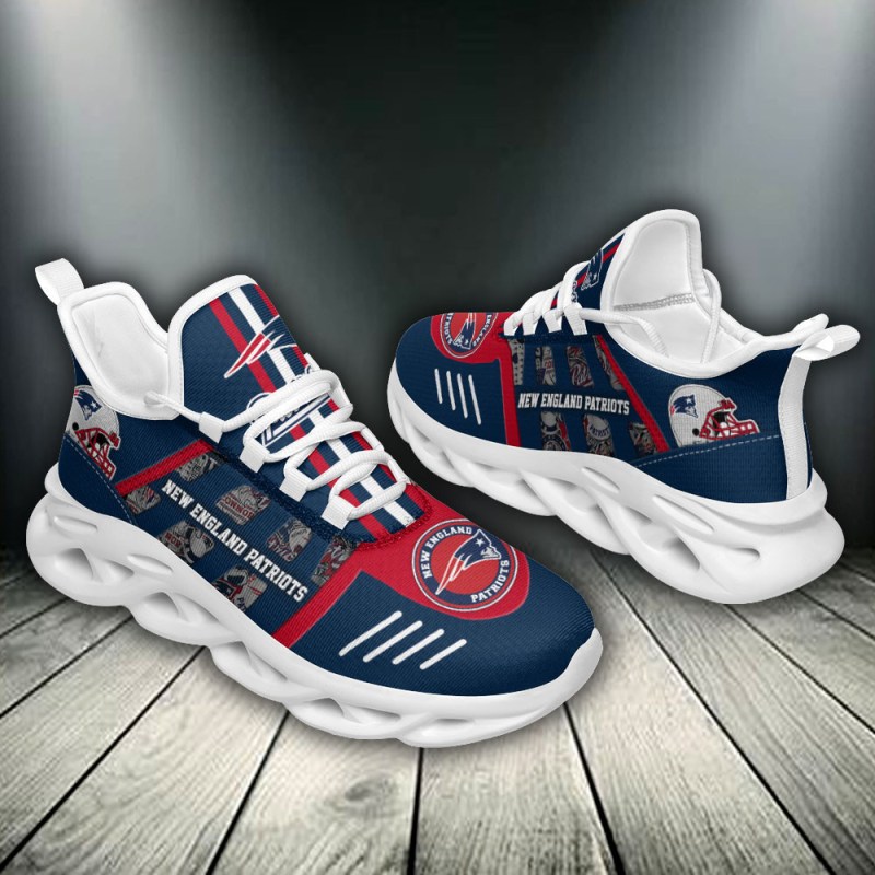 Exclusive New England Patriots Yezy Running Sneakers