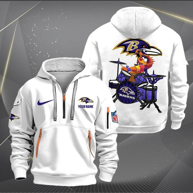 Baltimore Ravens Hoodie Sleeve
