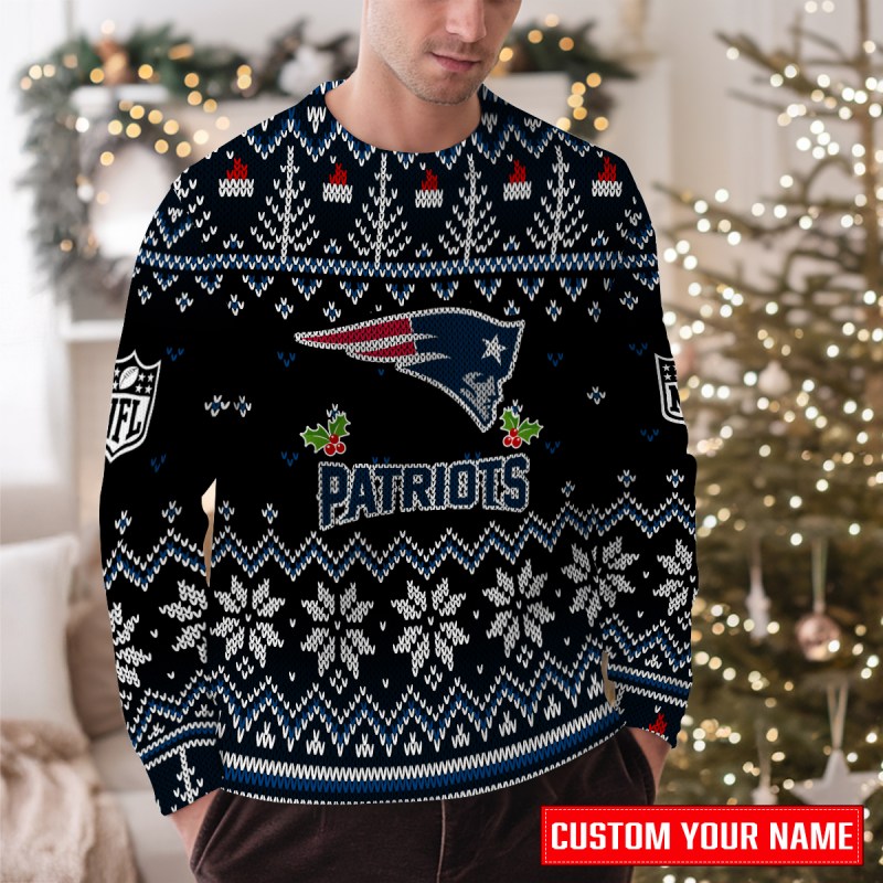 New England Patriots Ugly Christmas Sweater 5