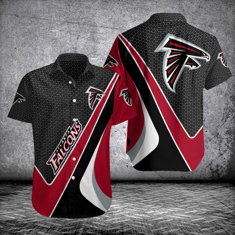 Sizing Chart for Atlanta Falcons Button Shirts BG24