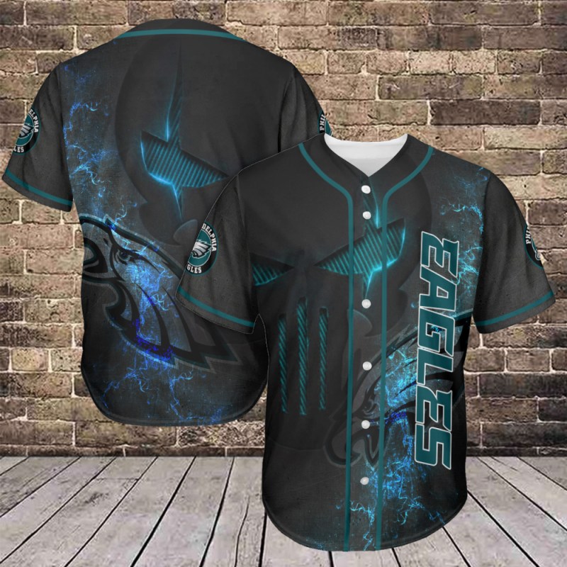Philadelphia Eagles Baseball Jersey