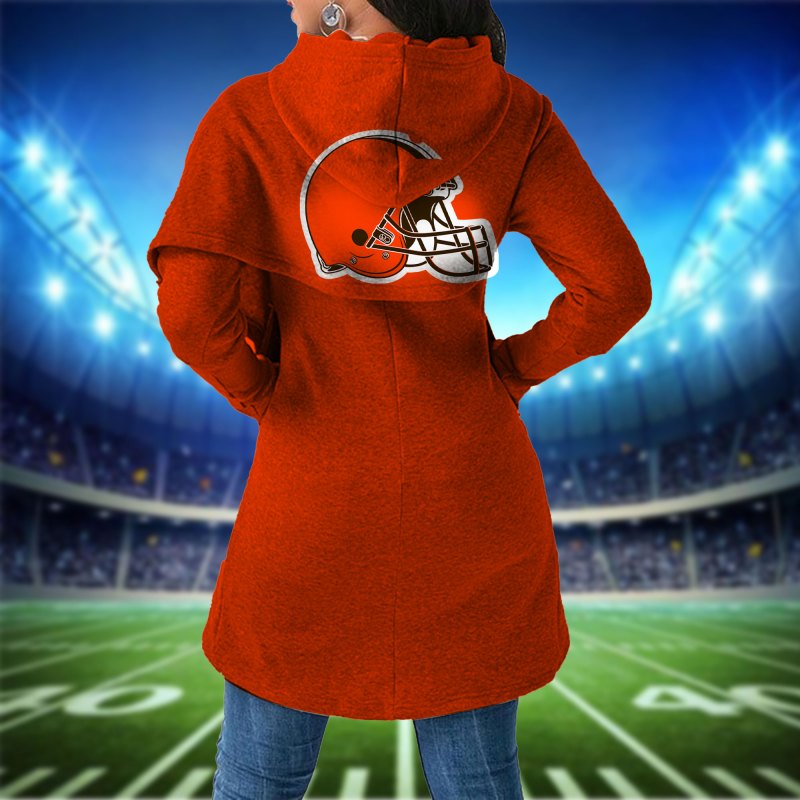 Cleveland Browns Hoodie Back View