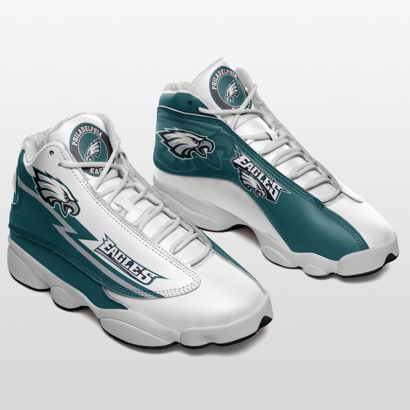 Philadelphia Eagles Air JD13 Sneakers