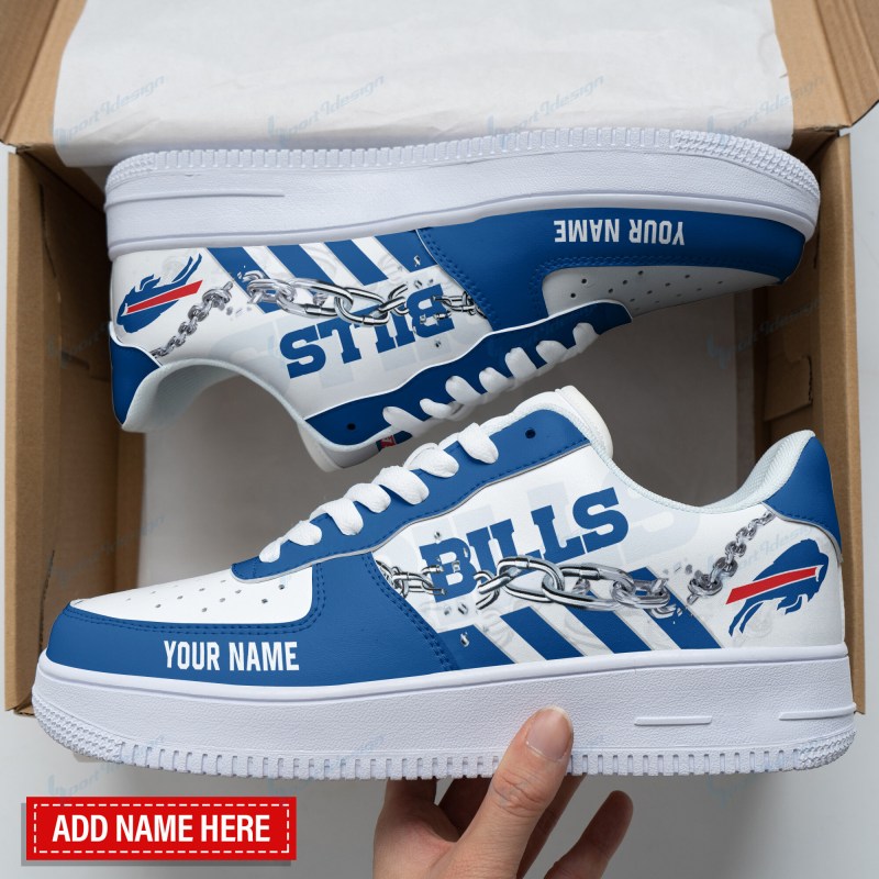 Custom Buffalo Bills AF1 Shoes