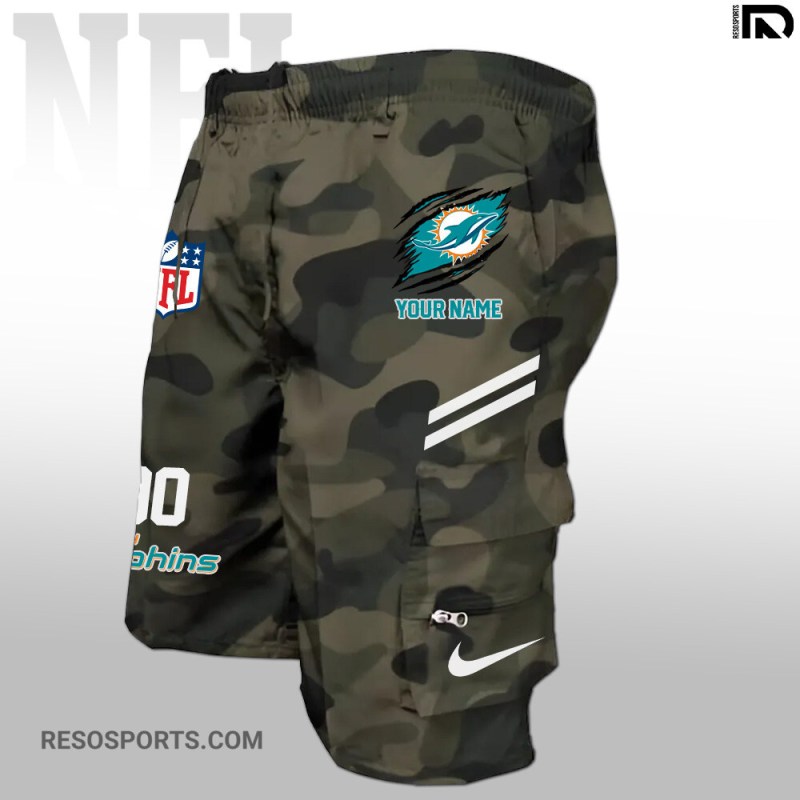 Miami Dolphins Football Shorts