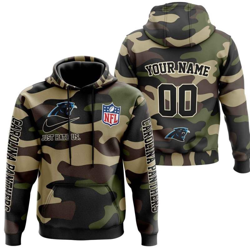 Carolina Panthers Personalized Hoodie