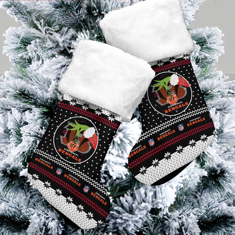 Cincinnati Bengals Holiday Socks