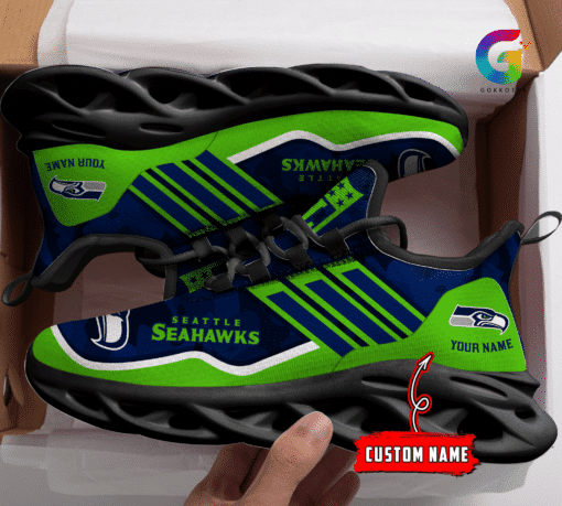 Personalized Seattle Seahawks Sneakers