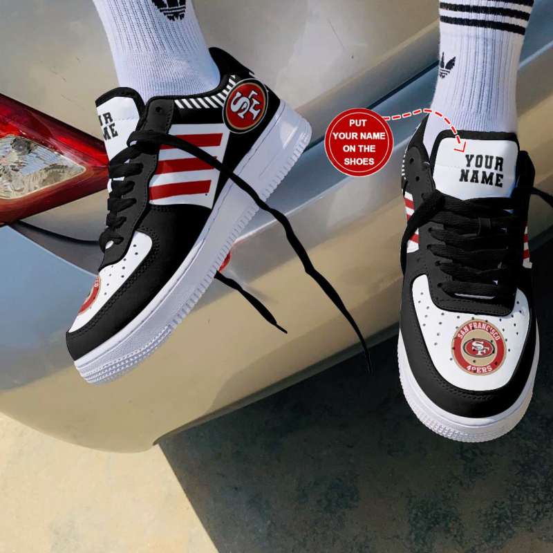 San Francisco 49ers Personalized AF1 Shoes