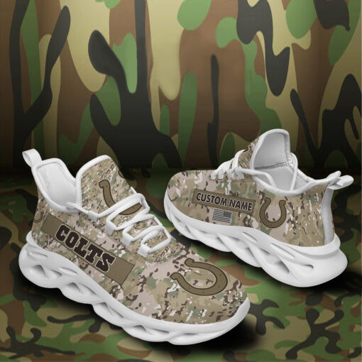 Indianapolis Colts Personalized Yezy Running Sneakers