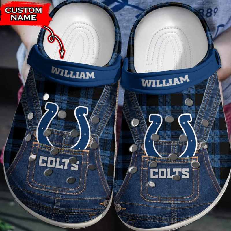 Indianapolis Colts Personalized Limited Clog