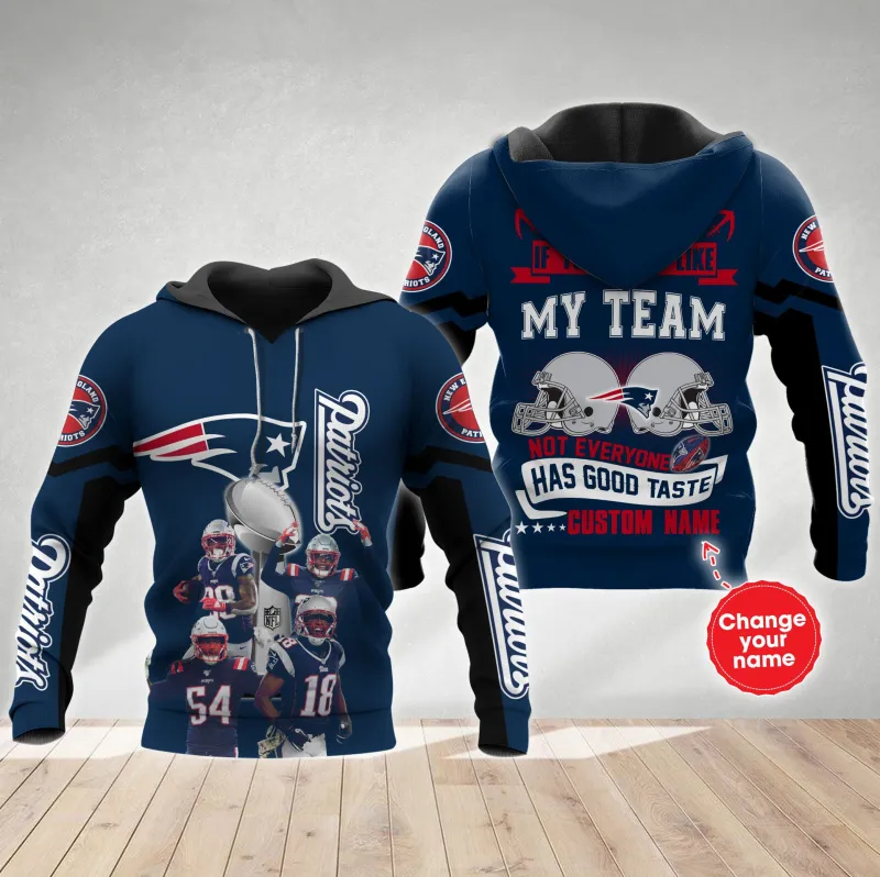 New England Patriots Personalized Ugly Christmas Sweater