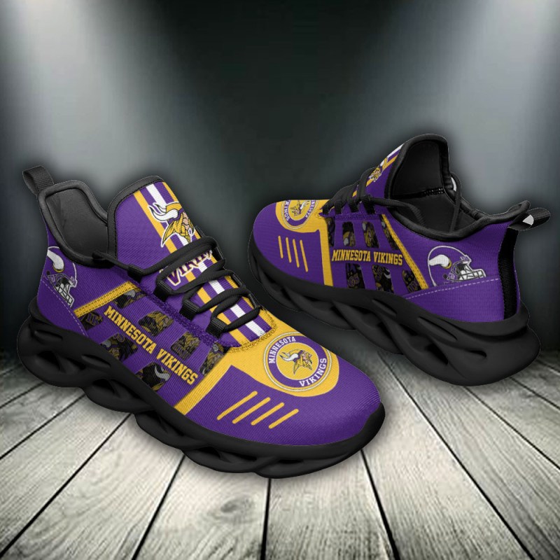 Minnesota Vikings Yezy Running Sneakers
