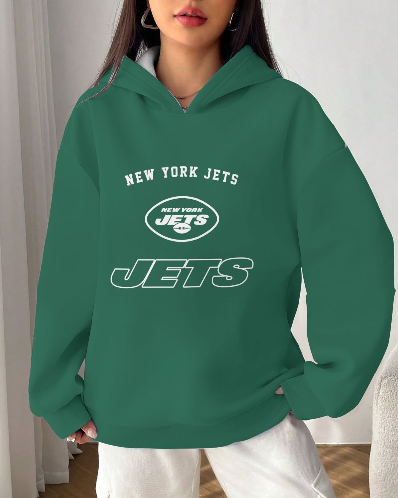 New York Jets Hoodie Back View