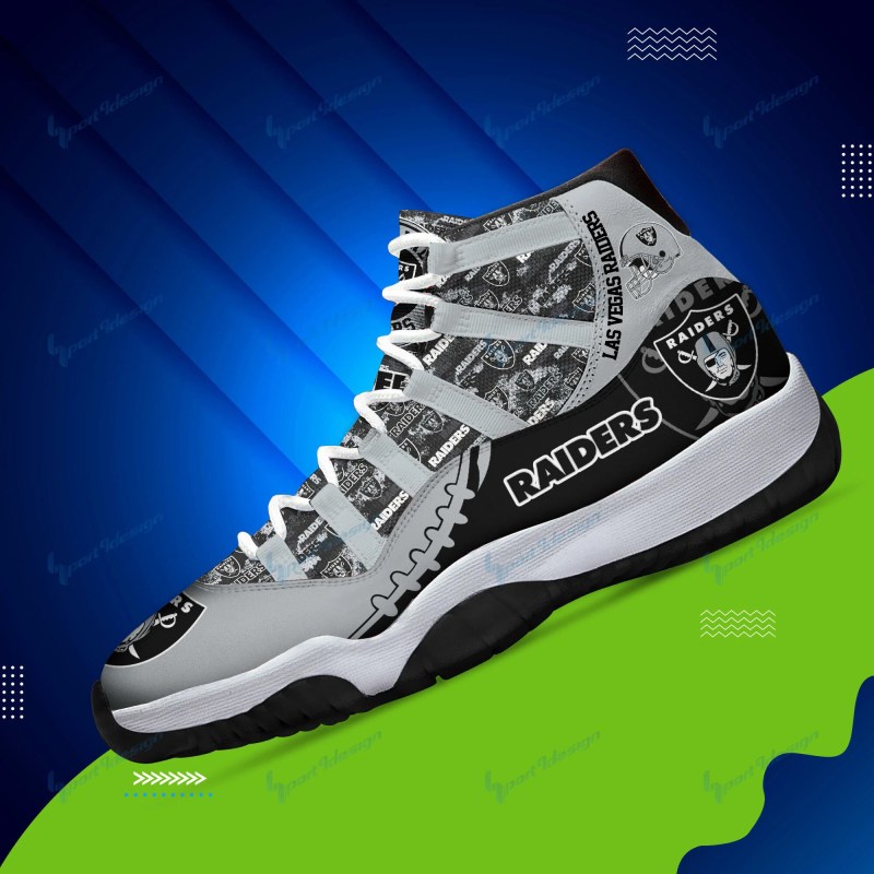 Las Vegas Raiders Personalized AJD11 Sneakers