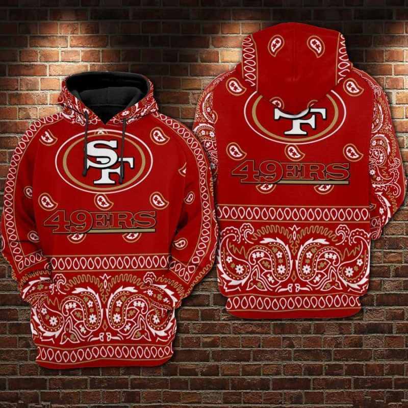 San Francisco 49ers Bandana Hoodie