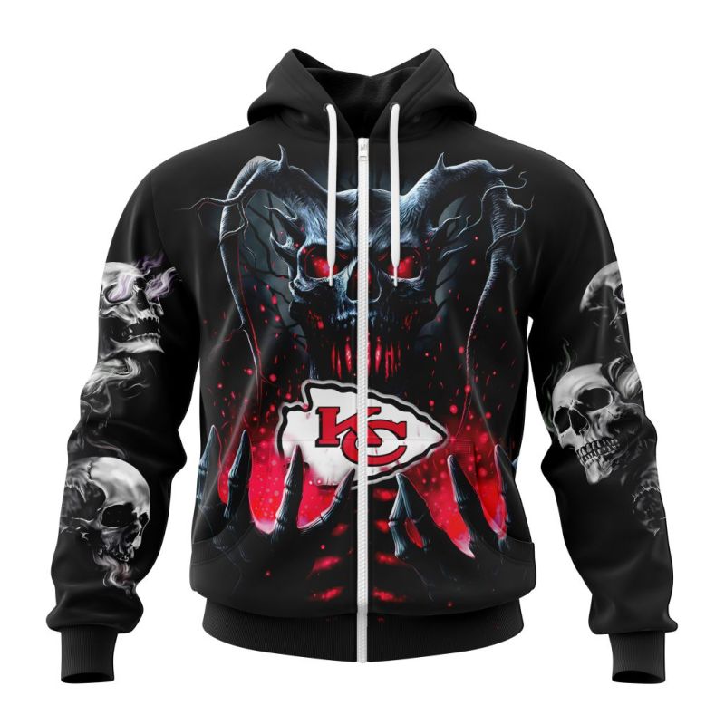 Kansas City Chiefs Hoodie Zip Front