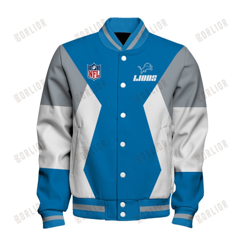 Detroit Lions Varsity Jacket