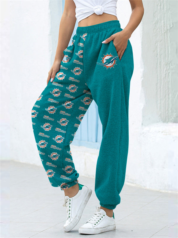 Miami Dolphins 3D Printed Pocket Sweatpants