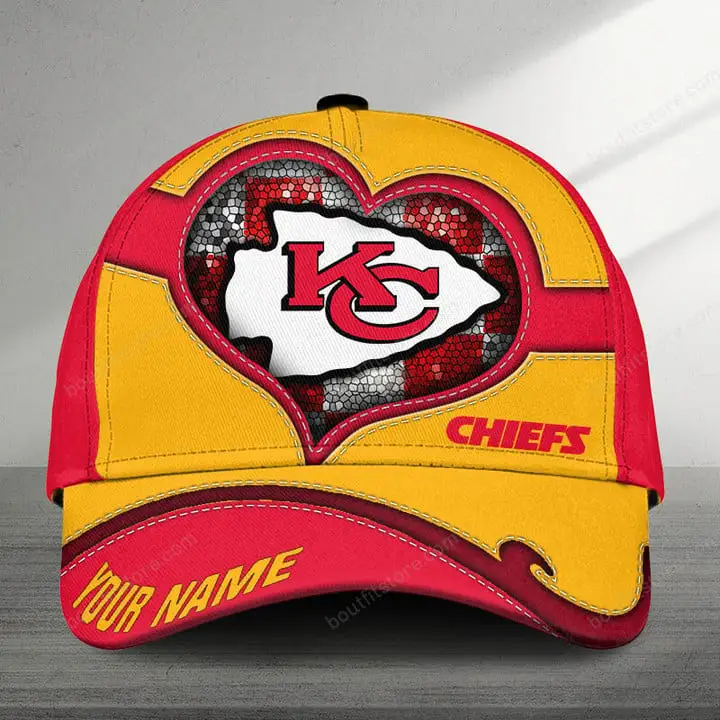 Kansas City Chiefs Personalized Classic Cap