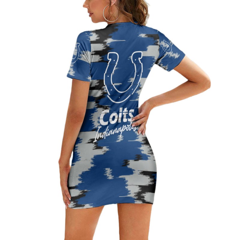 Stylish Indianapolis Colts Mini Dress