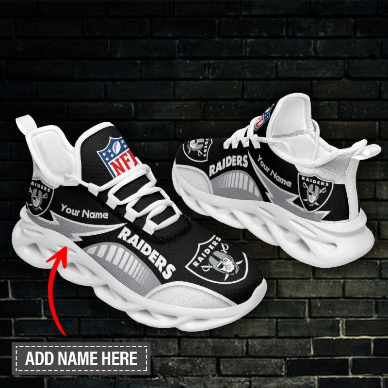 Las Vegas Raiders Sneakers Detail