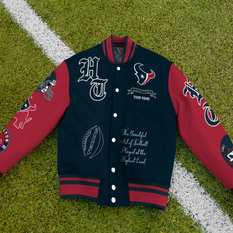 Houston Texans Varsity Jacket - 3