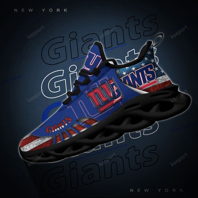 New York Giants Yezy Running Sneakers