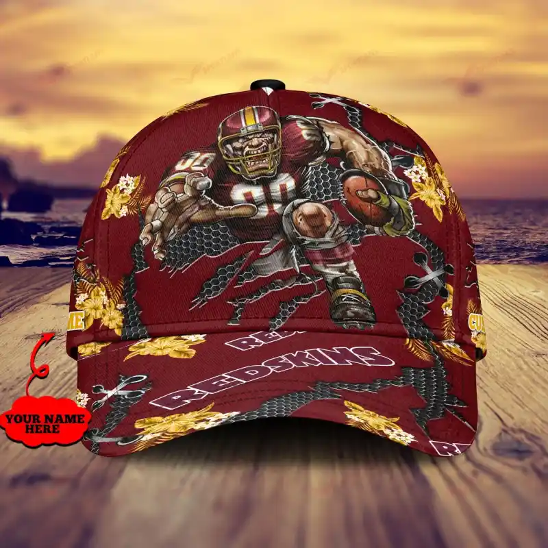 Washington Redskins Cap Side View