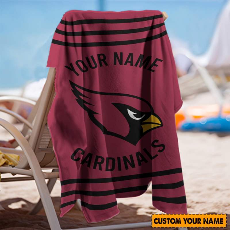 Arizona Cardinals Beach Towel 3