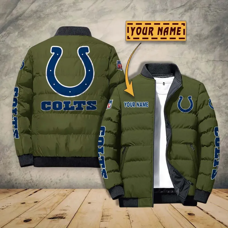 Indianapolis Colts Winter Puffer Jacket