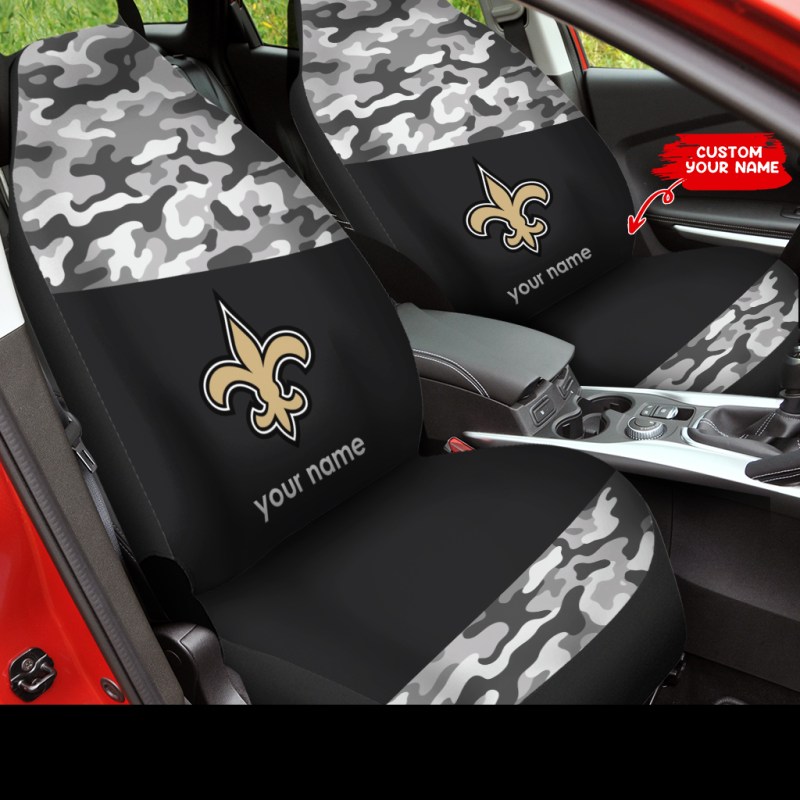 New Orleans Saints Personalized Car Seat Covers