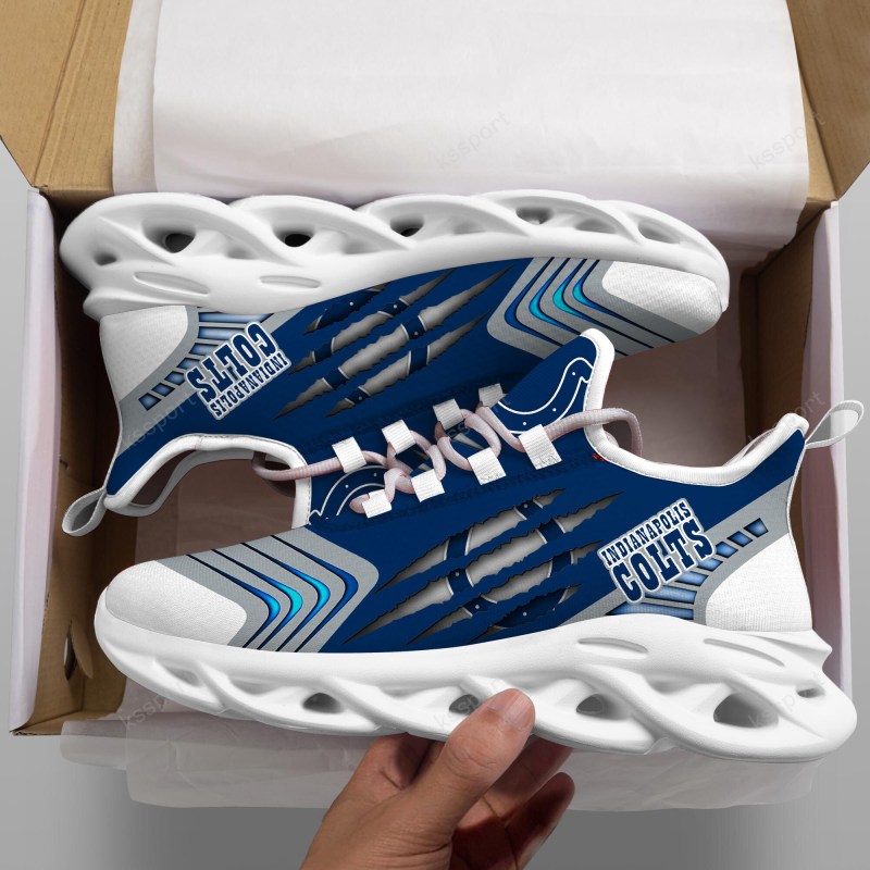 Indianapolis Colts Yezy Running Sneakers