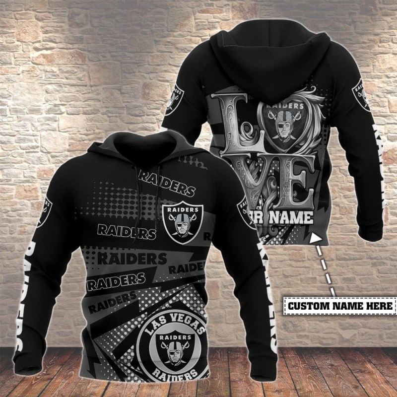 Las Vegas Raiders Personalized Hoodie
