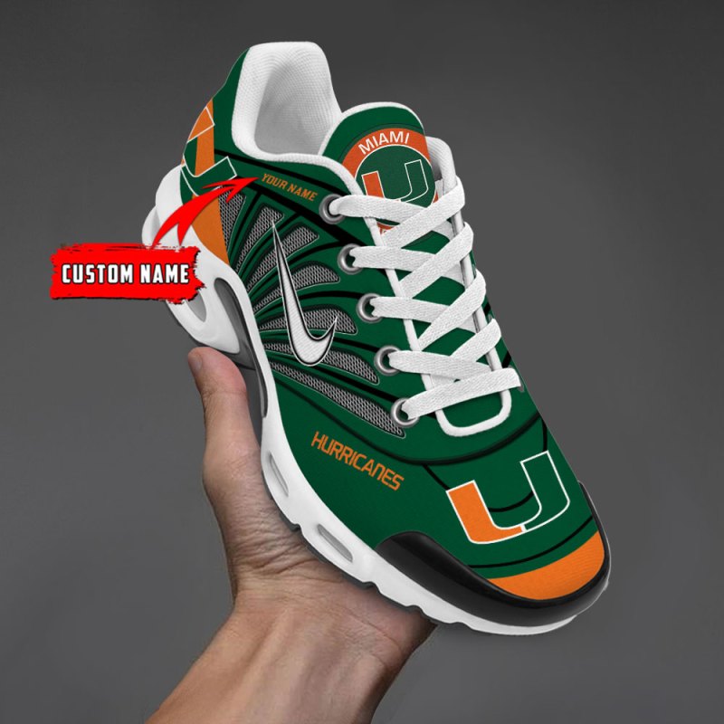 Miami Hurricanes Sneakers Detail