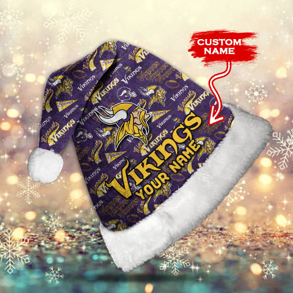 Minnesota Vikings Christmas Hat