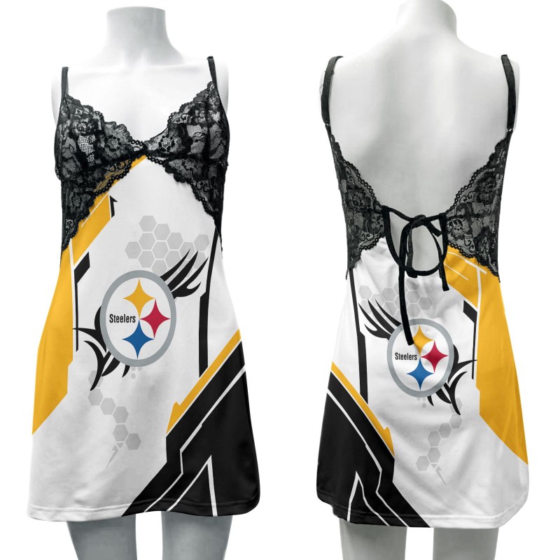 Pittsburgh Steelers Slip Dress