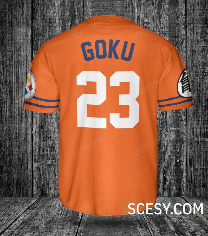 Pittsburgh Steelers Custom Baseball Jersey
