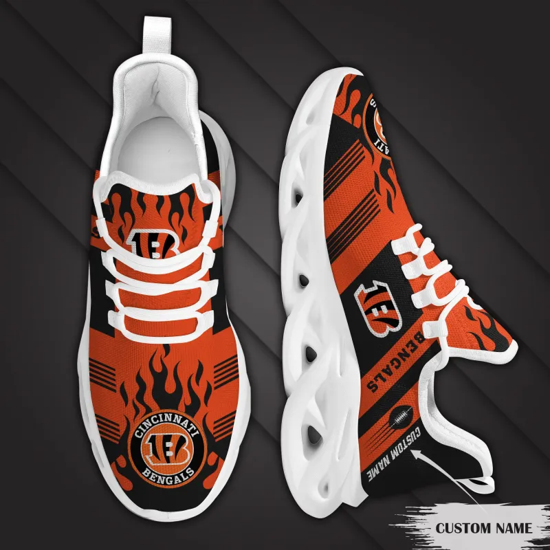 Cincinnati Bengals Sneakers Side View