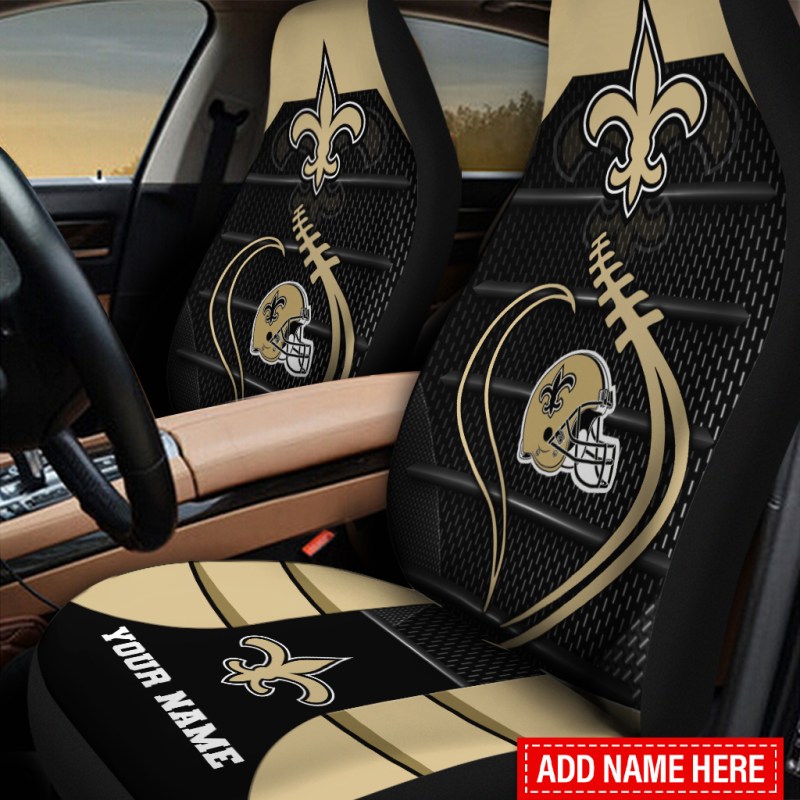 New Orleans Saints Personalized Car Seat Covers