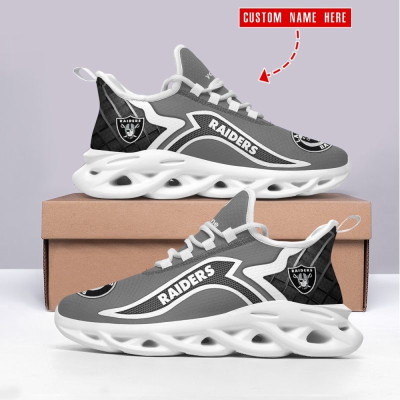 Las Vegas Raiders Personalized Sneakers