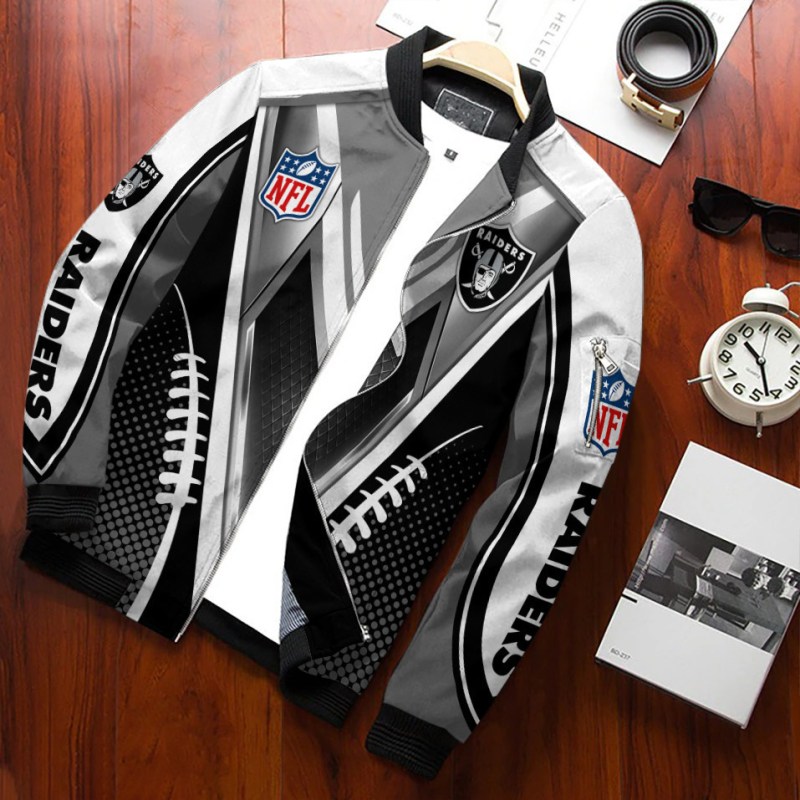 Las Vegas Raiders Bomber Jacket