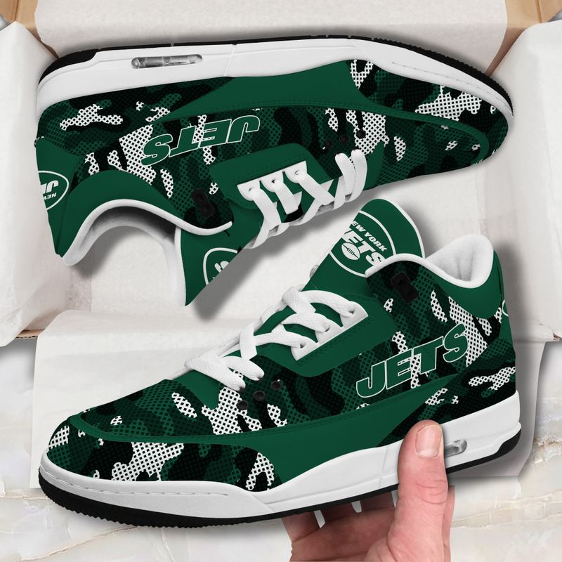 New York Jets JD03 Genuine Leather Shoes