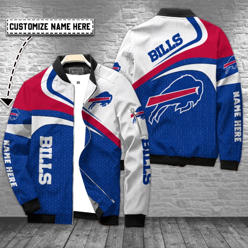 Buffalo Bills Personalized Bomber Jacket