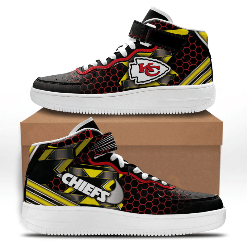 Kansas City Chiefs High AF1 Sneakers