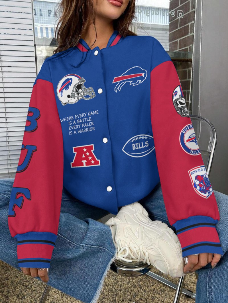 Buffalo Bills Varsity Jacket Image 1