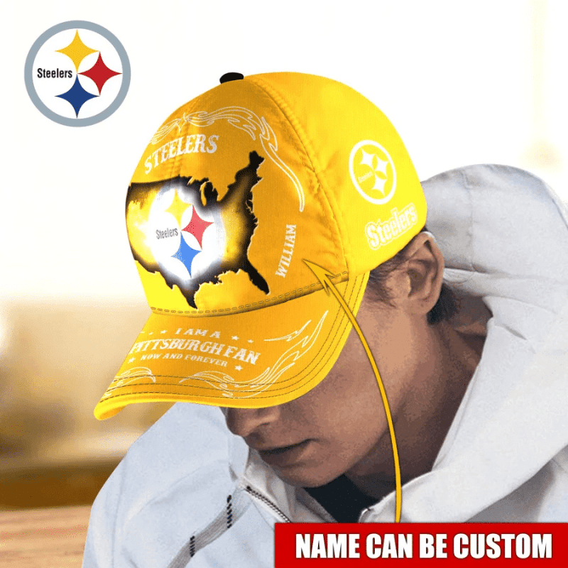 Personalized Pittsburgh Steelers Cap